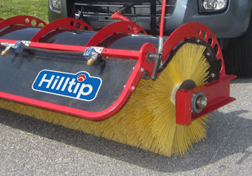 Hilltip SweepAway sweeper, rptary broom