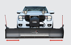 Zoom plow, Flex Snowplow for pickup, pickup Snöplog, Zoomplog, Zoom-aura Lumiaura Avolava-Autoille, Teleskop Schneeschild, Lame à neige biaise, Plug Odsniezny, Quitanieves para pickup