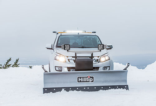 Straight Blade Snow Plows for Pickup Trucks