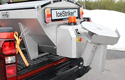 IceStriker spreader chute