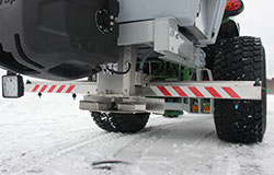 Tractor salt Spreader, Traktor kombispridare, Lautassirotin, Traktor salzstreuer, Tracteur Saleuse, Belka natryskowa